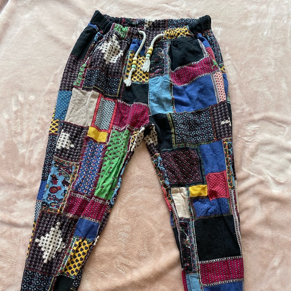 patchwork joggers - Picture 2 of 2